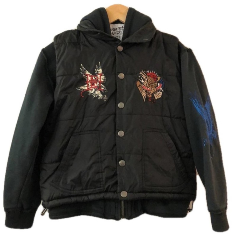 Ed Hardy By Christian Audigier Hooded Jacket